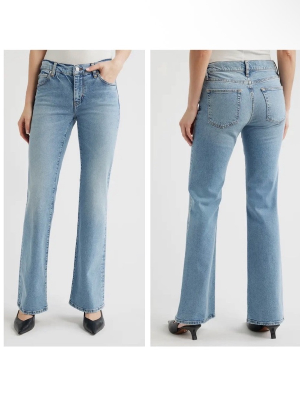 FRAME THE RODEO Low Rise Boot cut in Spirit color size 26 women’s New $295